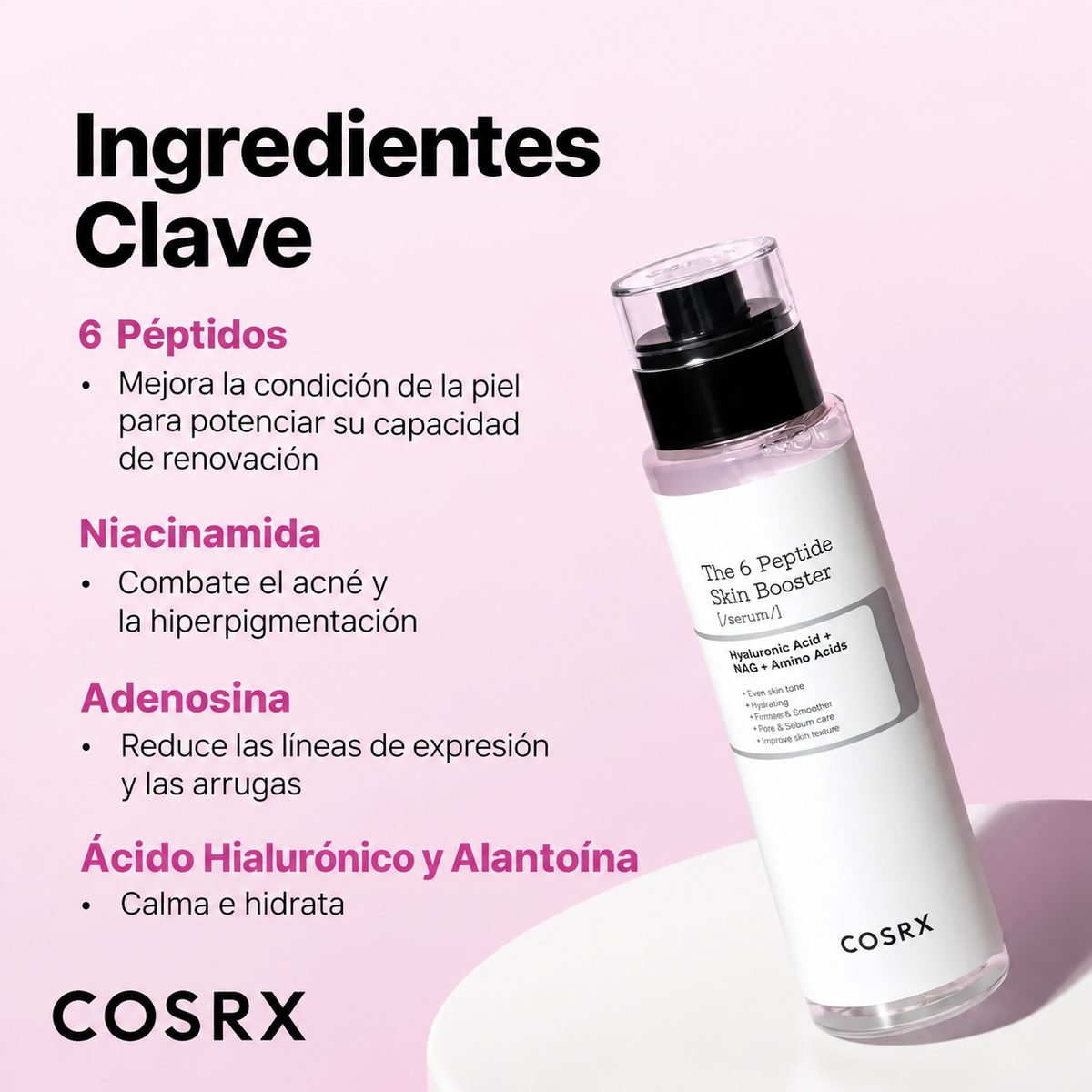 The 6 Peptide Skin Booster Serum 150ml