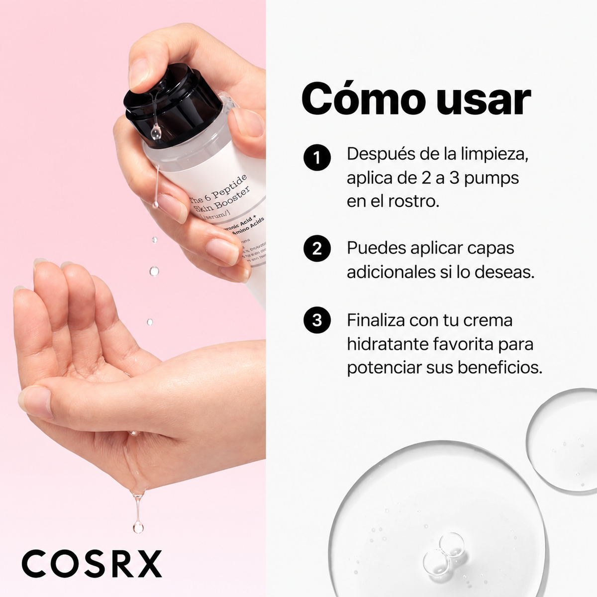 The 6 Peptide Skin Booster Serum 150ml