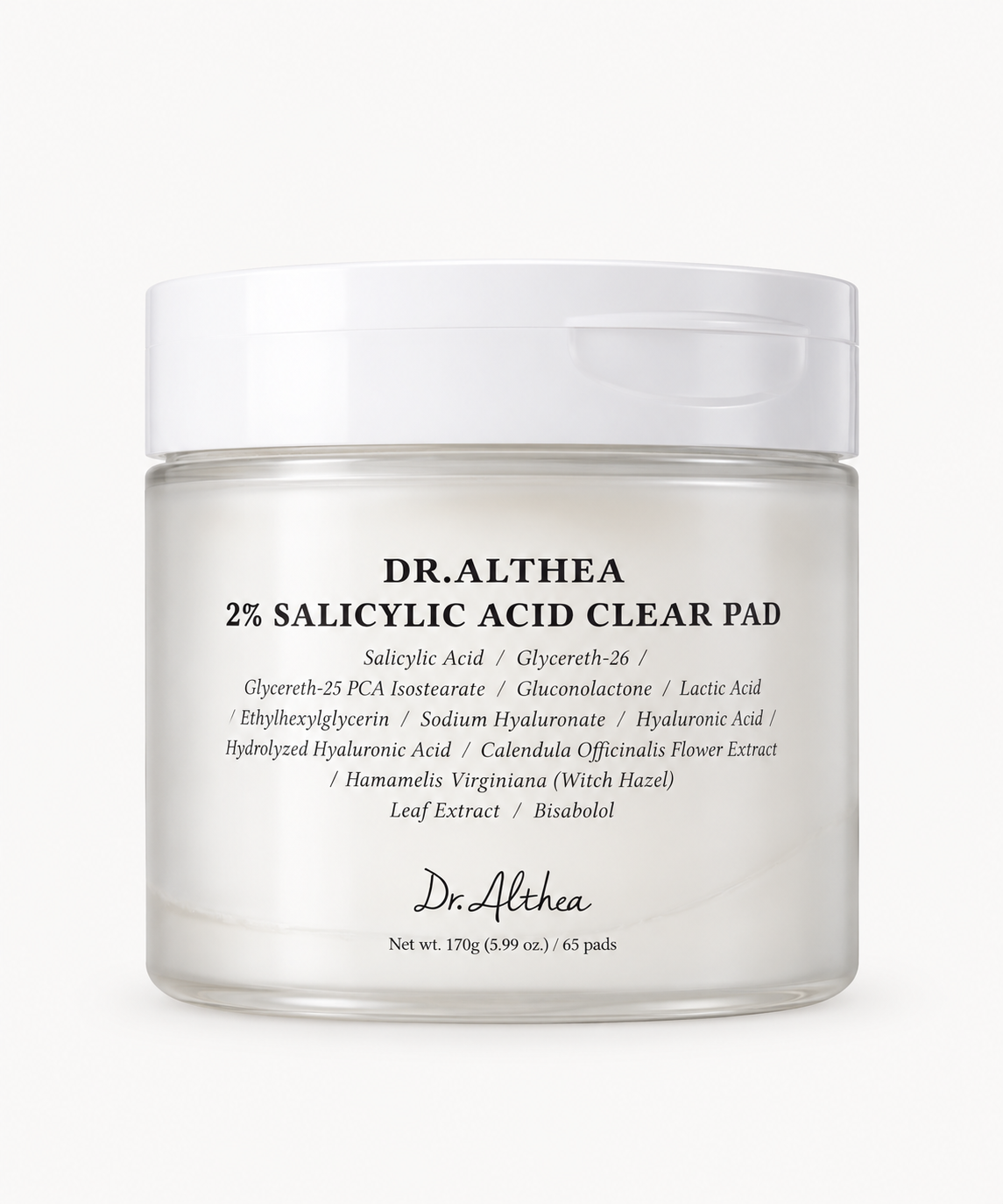 2% Salicylic Acid Clear Pad 170g (65 pads)