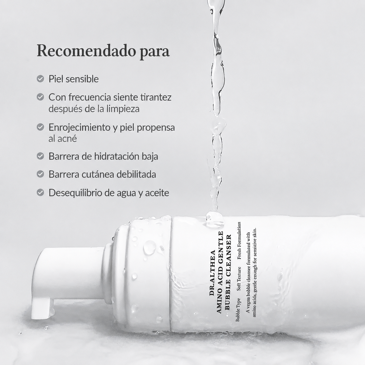 Amino Acid Gentle Bubble Cleanser 140ml