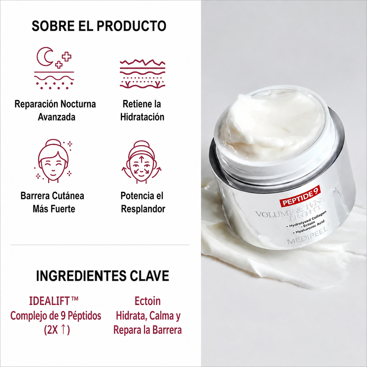 Peptide 9 Volume & Tension Tox Cream Pro 50g