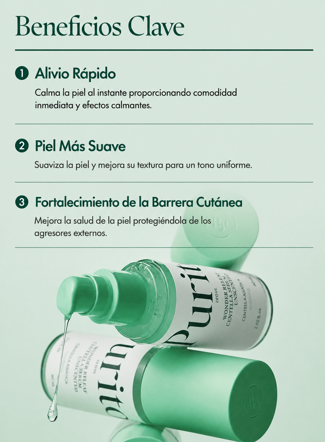 Wonder Releaf Centella Serum Unscented 60ml