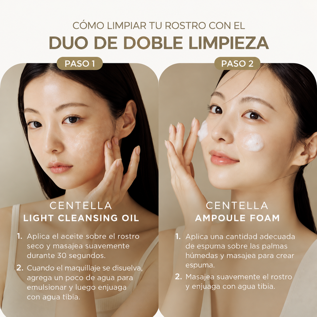 Madagascar Centella Double Cleansing Duo (2 piezas)