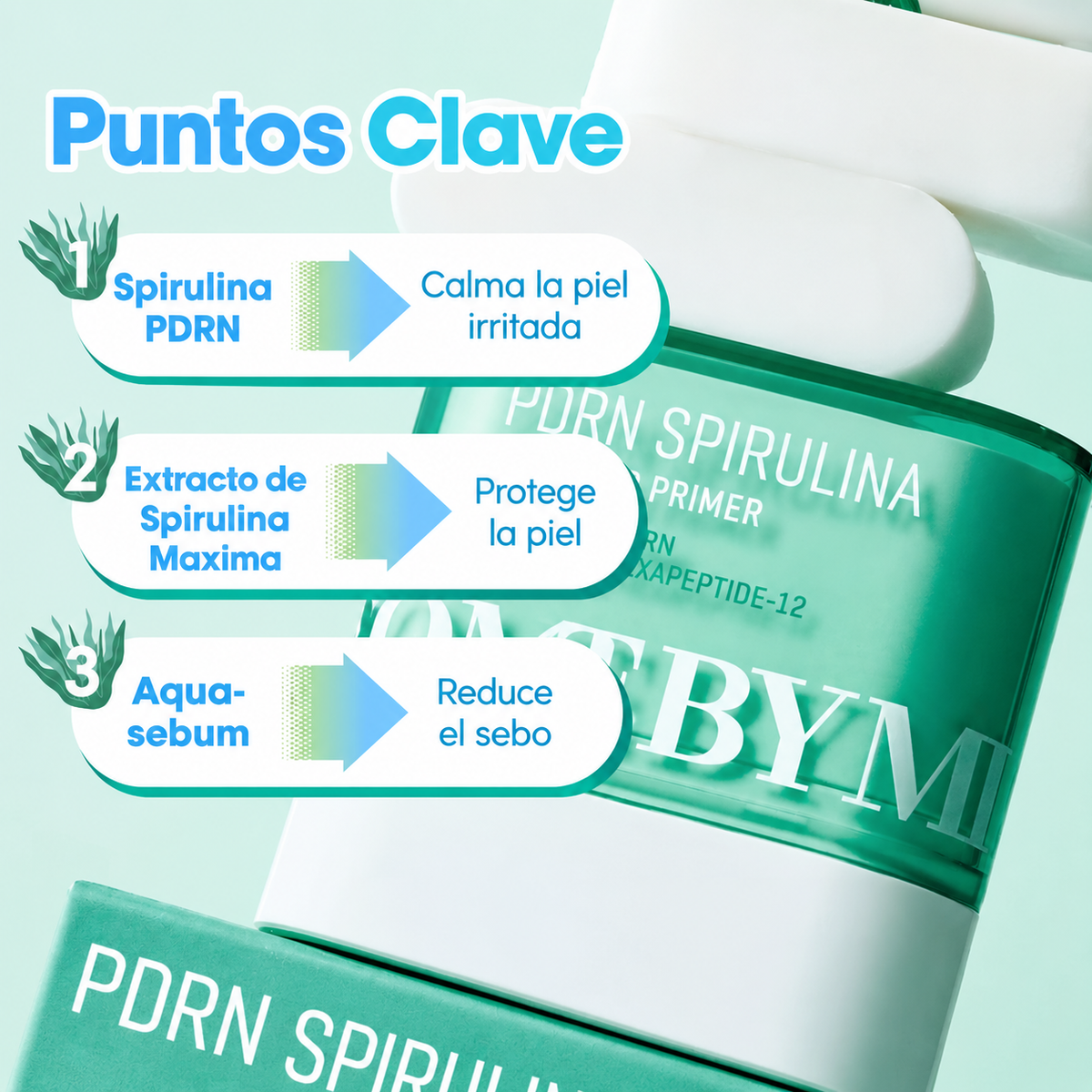 PDRN Spirulina Poreless Primer 10g