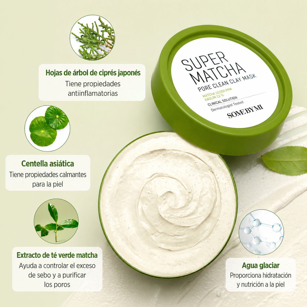 Super Matcha Pore Clean Clay Mask 100g